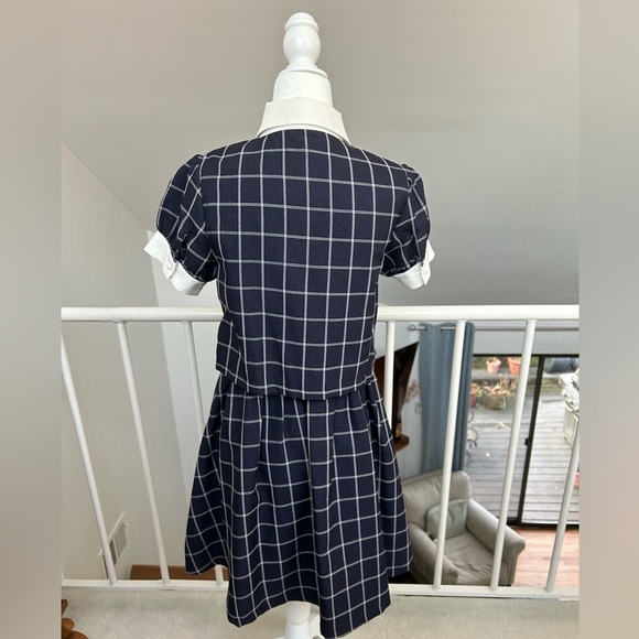 Ank Rouge Harajuku Kawaii Japan Lolita Jirai Kei Grid Hime Black White Pearl - Picture 4 of 5